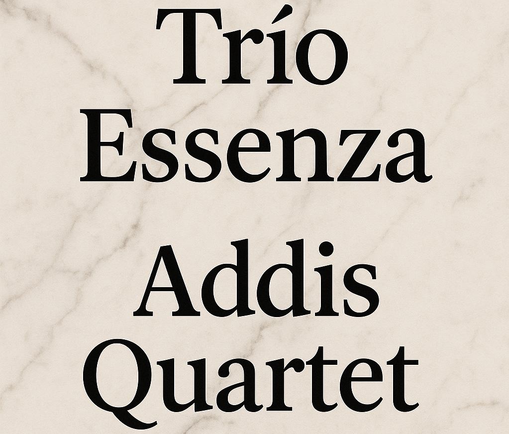 ABR - Trío Essenza y Addis Quartet - Miércoles 22/04/2026