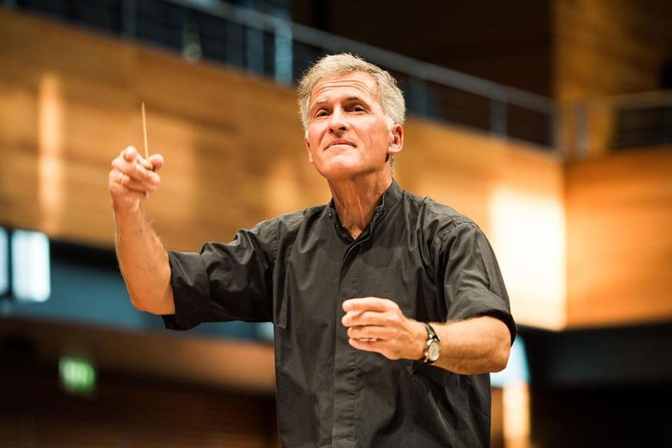 El director de orquesta Nicolás Pasquet